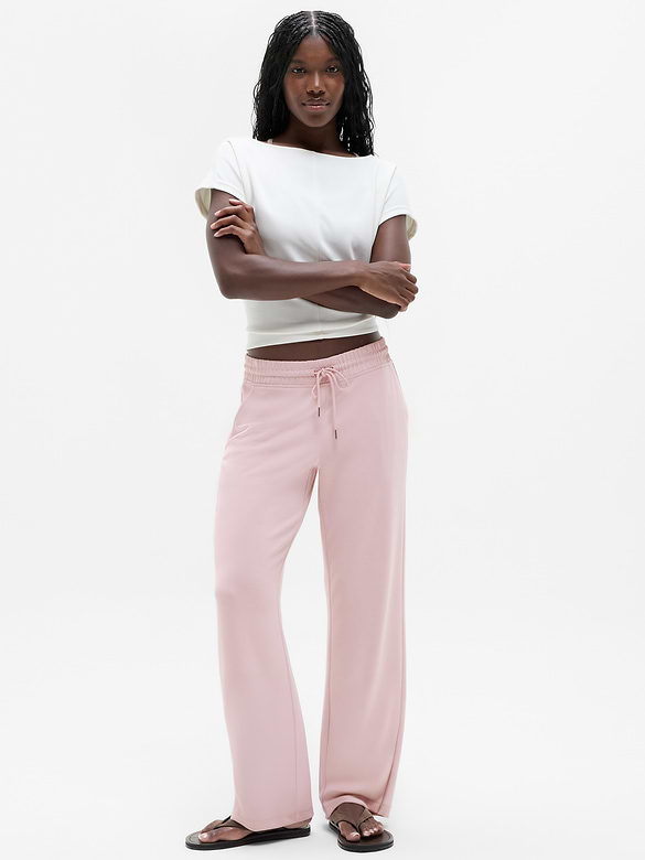 Seasoft Mid Rise Straight Pant