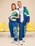 Image 5 de 5, Pantalon en coton ouaté coupe très généreuse des Seahawks de Seattle pour enfant