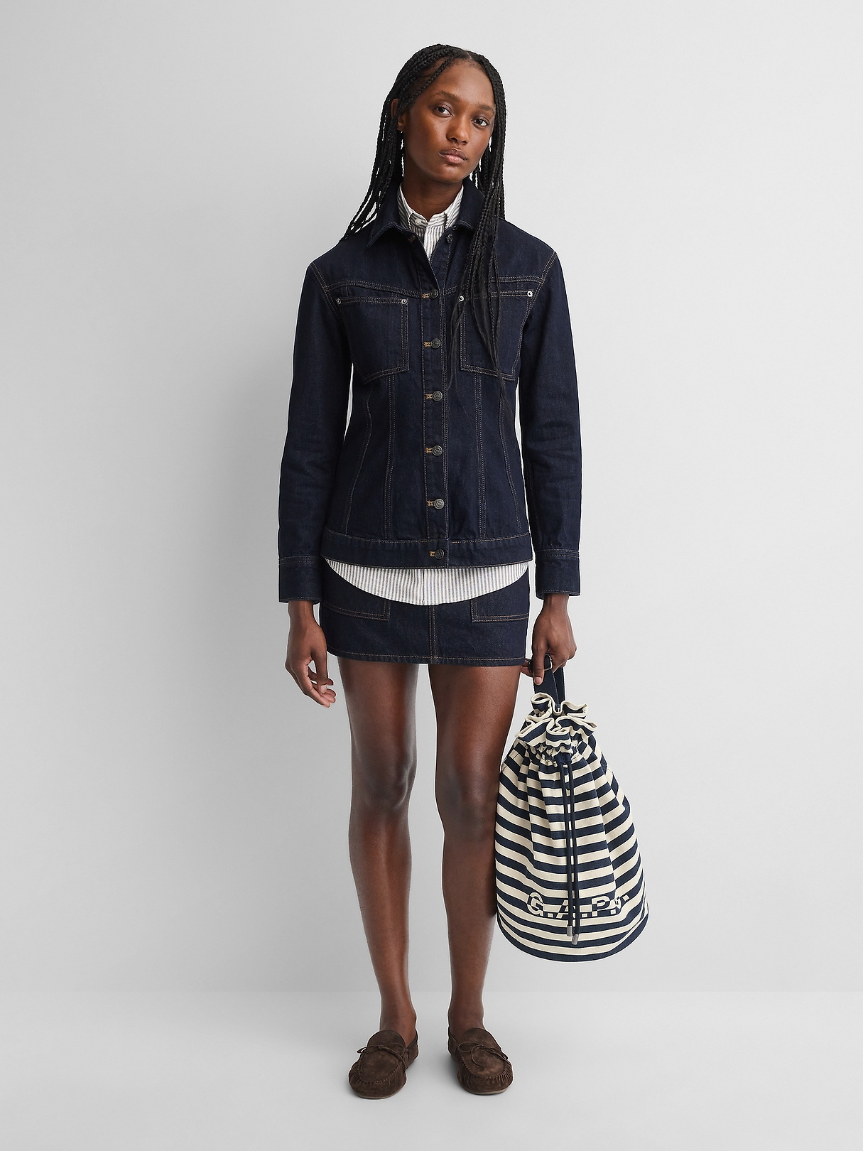 Gap × A.P.C. Structured Denim Jacket | Gap