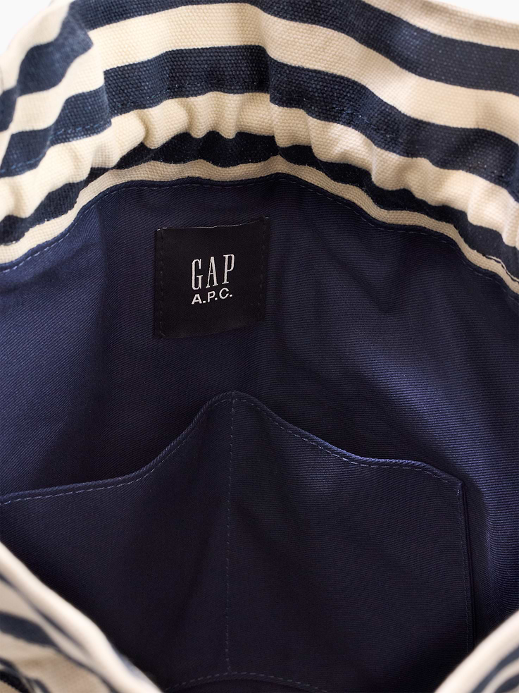Image 5 of 5, Gap × A.P.C. Logo Bucket Bag