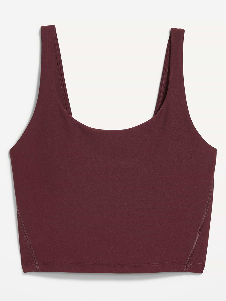 Image 3 of 8, Light Support PowerSoft Longline Sports Bra