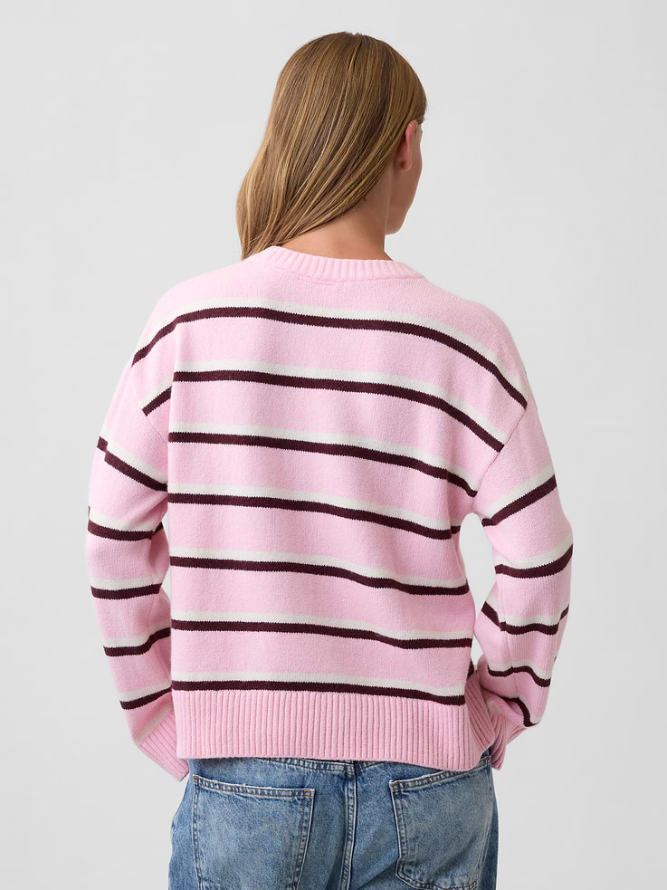 Image 2 of 5, Cashsoft Relaxed Crewneck Sweater
