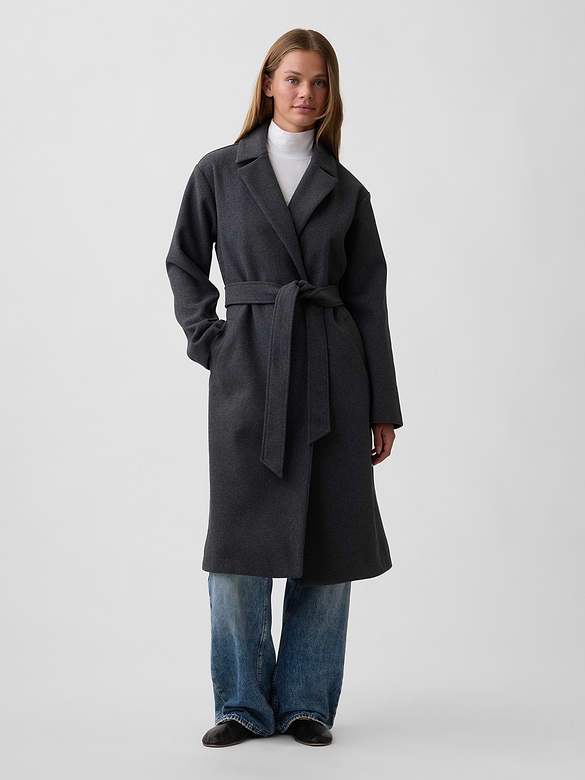 Relaxed Wrap Topcoat