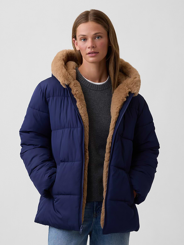 Relaxed Puffer Jacket
