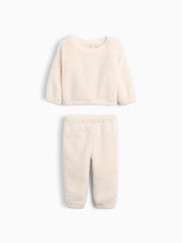Baby Sherpa Two-Piece Outfit Set
