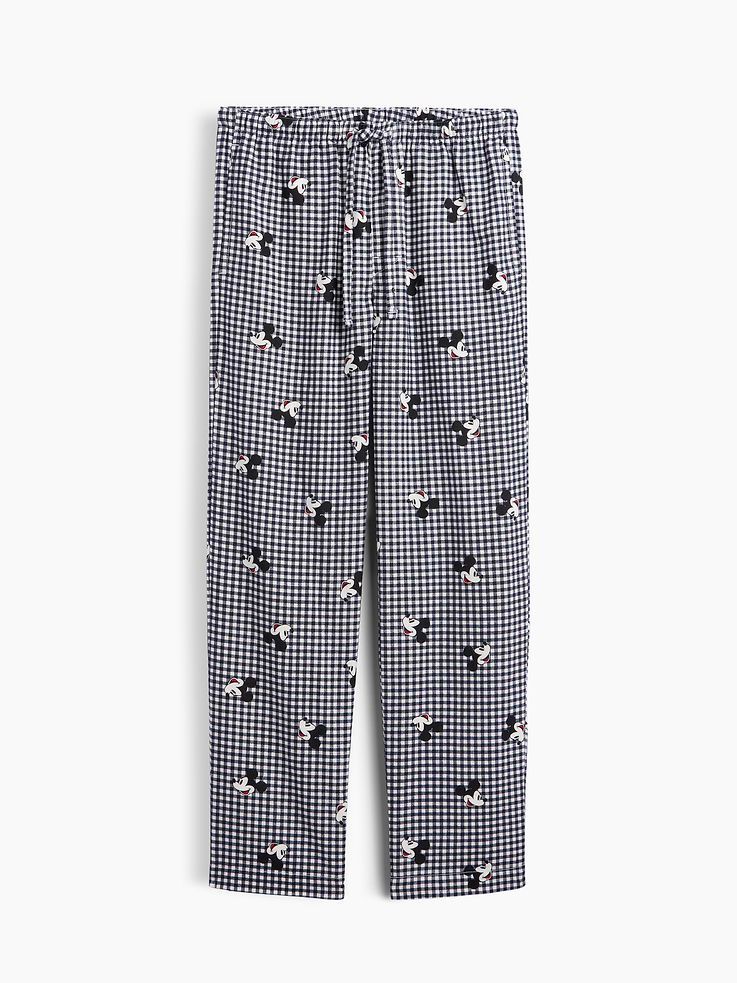 Image 4 of 4, Gap × Disney Mickey Mouse Relaxed Flannel PJ Pants