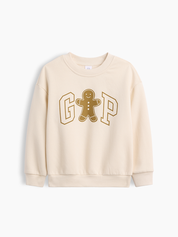 babyGap Relaxed Holiday Logo Sweatshirt