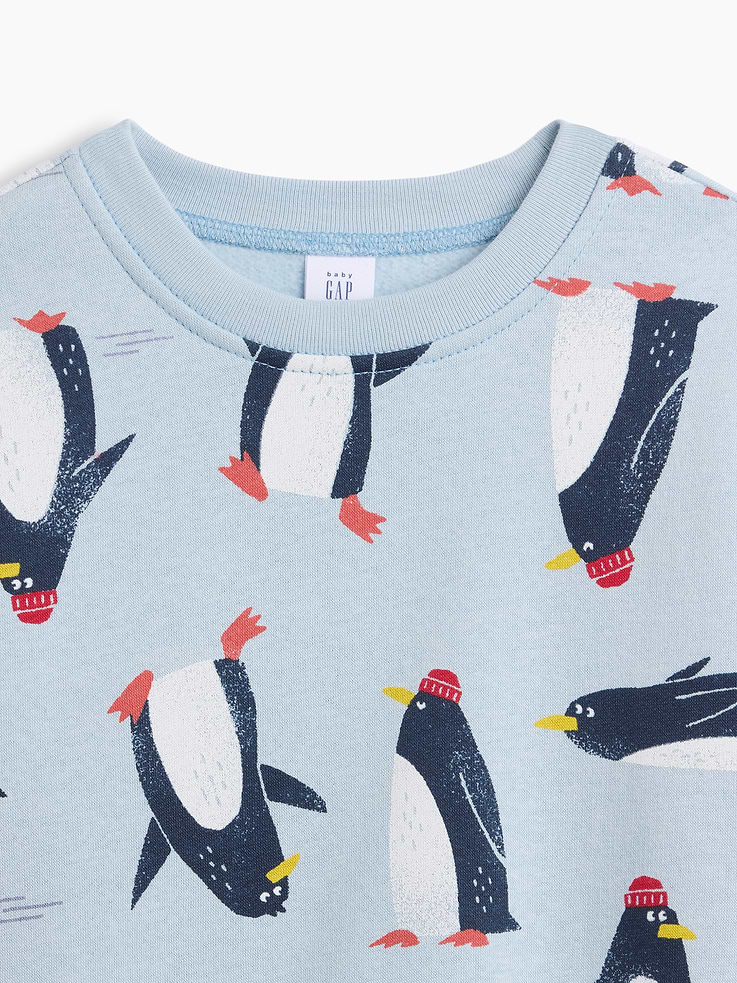 Image 2 of 3, babyGap Relaxed Print Sweatshirt