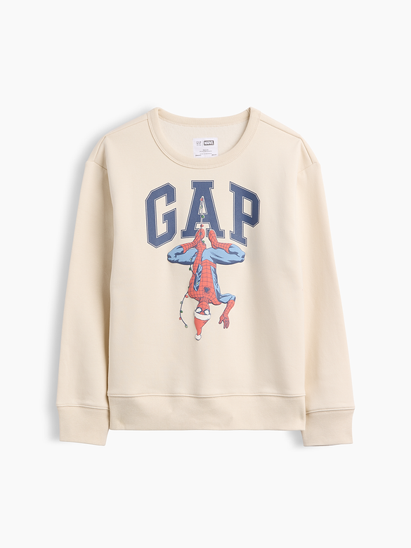GapKids Marvel Spider-Man Relaxed Logo Sweatshirt