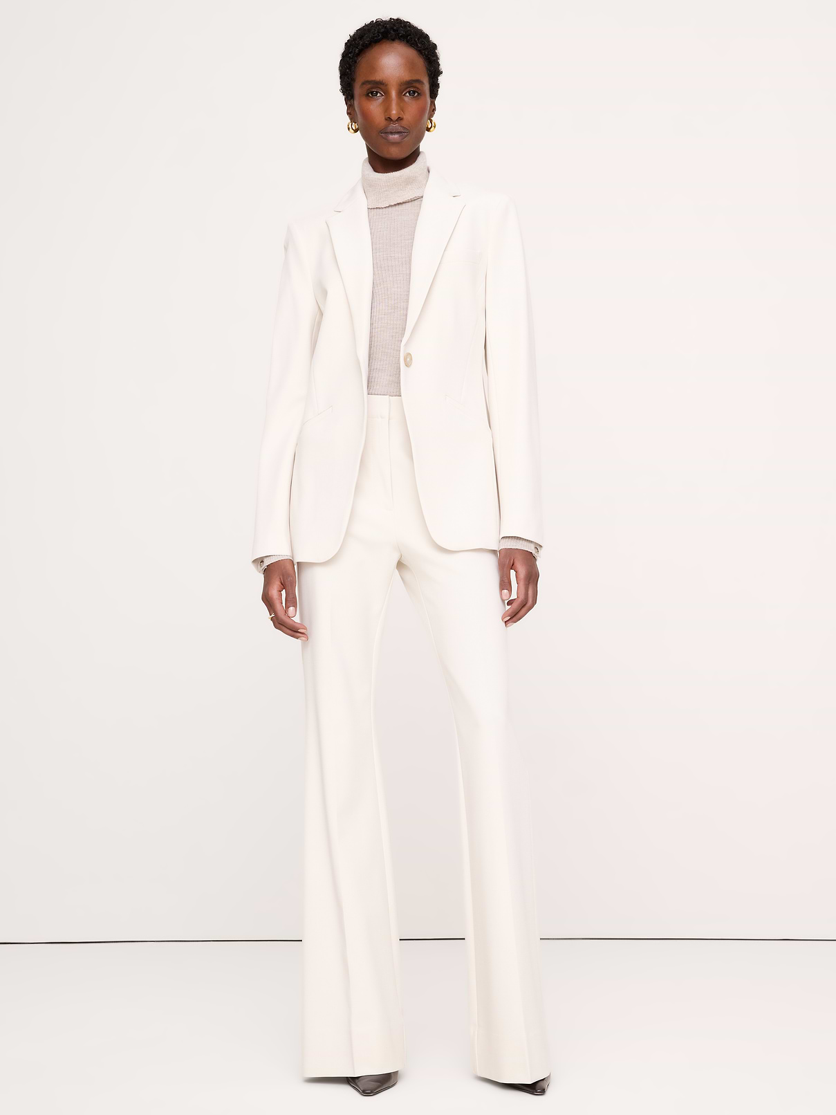 High-Rise Modern Flare City Stretch Pant