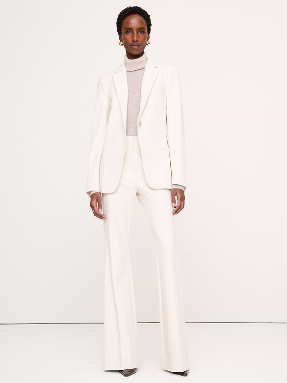 High-Rise Modern Flare City Stretch Pant