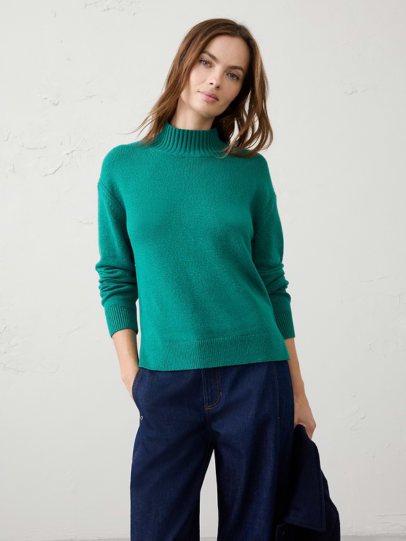 Coveted Mock-Neck Sweater