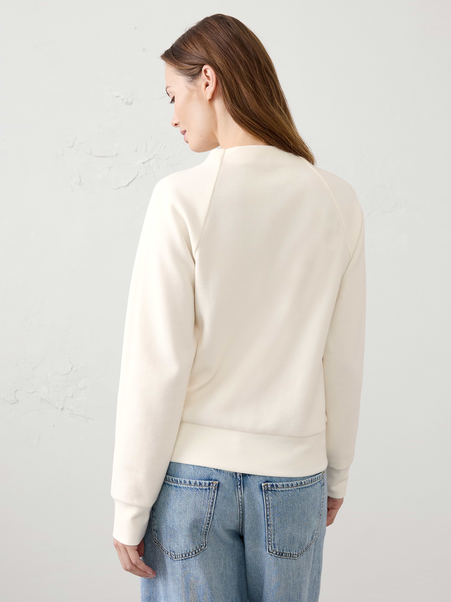 Image 2 of 4, Ottoman Mock-Neck Sweatshirt