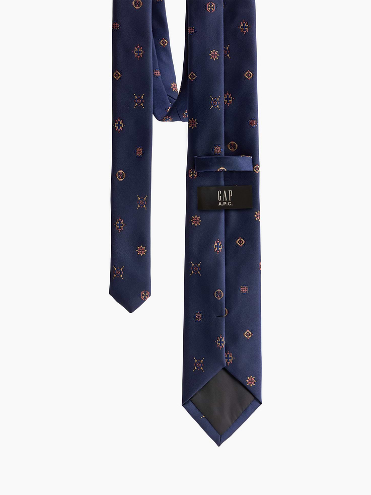 Image 3 of 6, Gap × A.P.C. Woven Tie, Cardmember Early Access