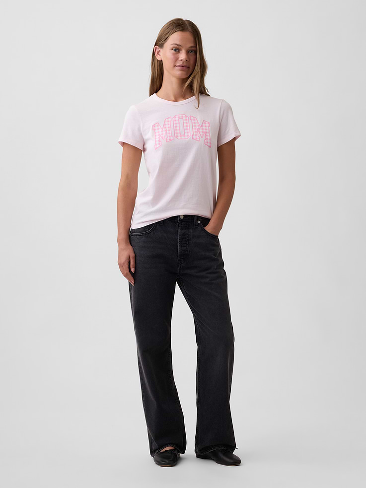 Image 3 of 5, Favorite Crewneck Graphic T-Shirt