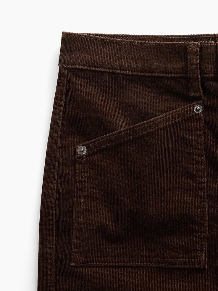 Image 6 of 9, Gap × A.P.C. High Rise Corduroy Stride Pants, Cardmember Early Access