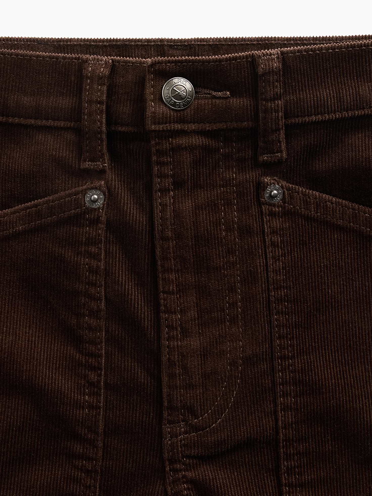 Image 7 of 9, Gap × A.P.C. High Rise Corduroy Stride Pants, Cardmember Early Access