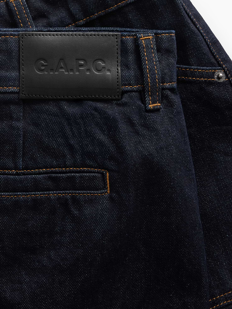 Image 9 of 10, Gap × A.P.C. Denim Mini Skirt, Cardmember Early Access