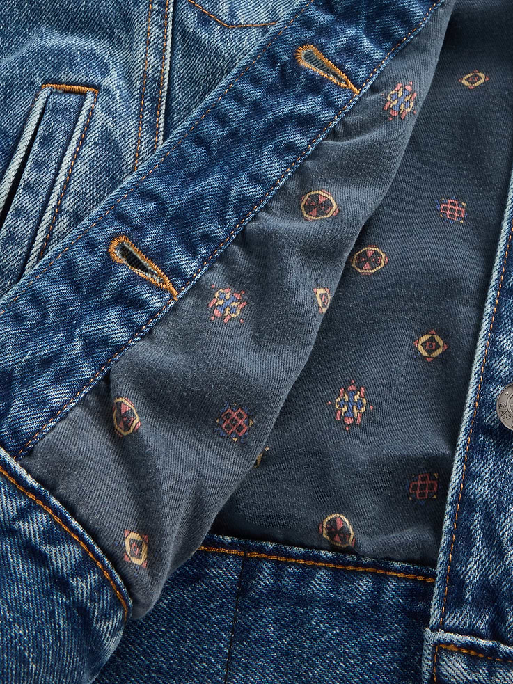 Image 7 of 9, Gap × A.P.C. Lined Icon Denim Jacket, Cardmember Early Access