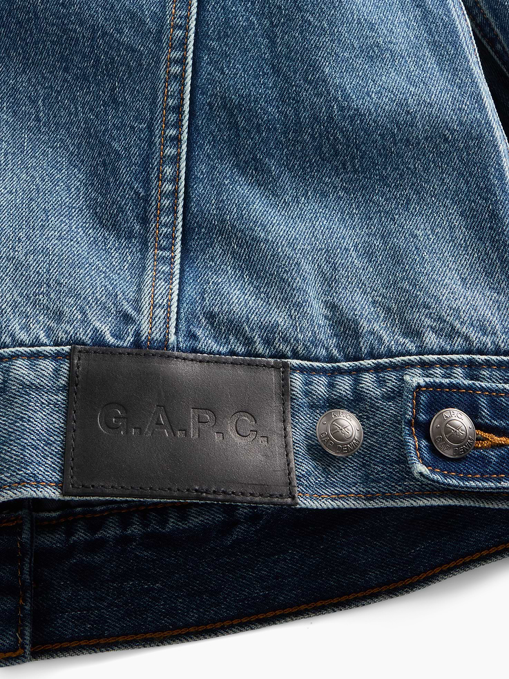 Image 8 of 9, Gap × A.P.C. Lined Icon Denim Jacket, Cardmember Early Access
