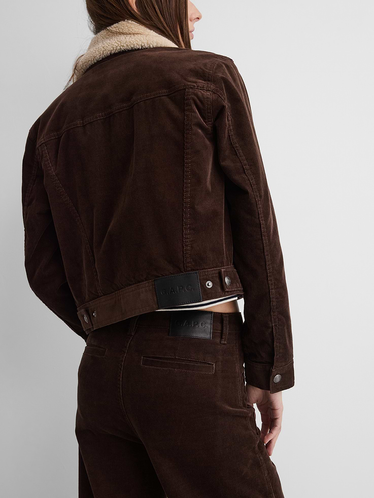 Image 5 of 9, Gap × A.P.C. High Rise Corduroy Stride Pants, Cardmember Early Access