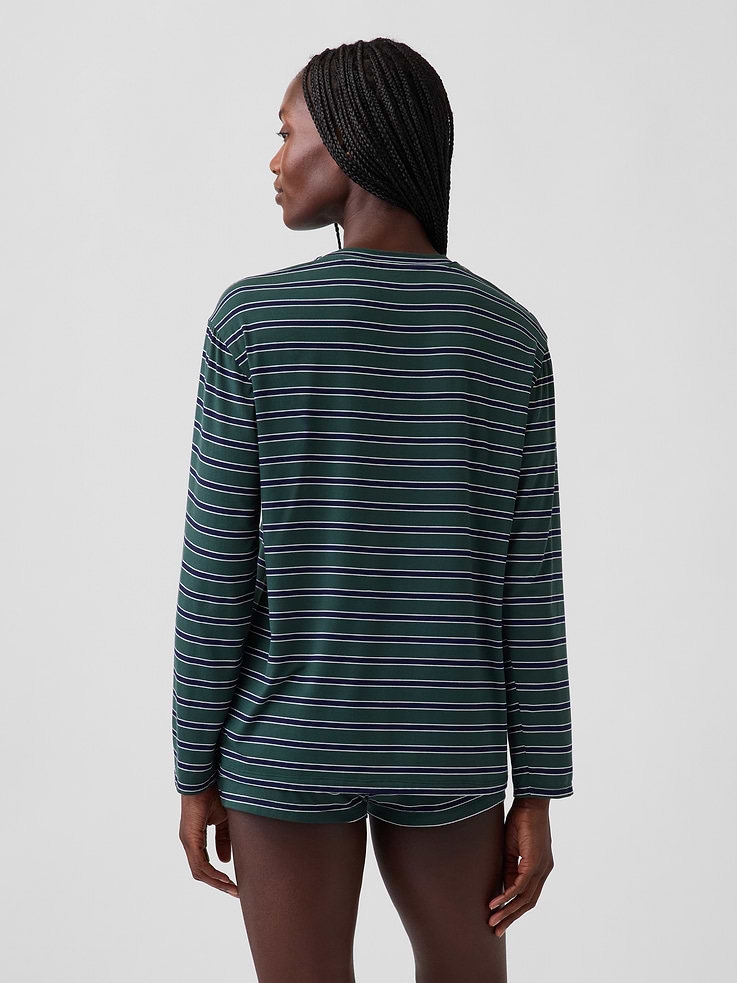Image 2 of 4, SoftMade Modal Oversized PJ T-Shirt