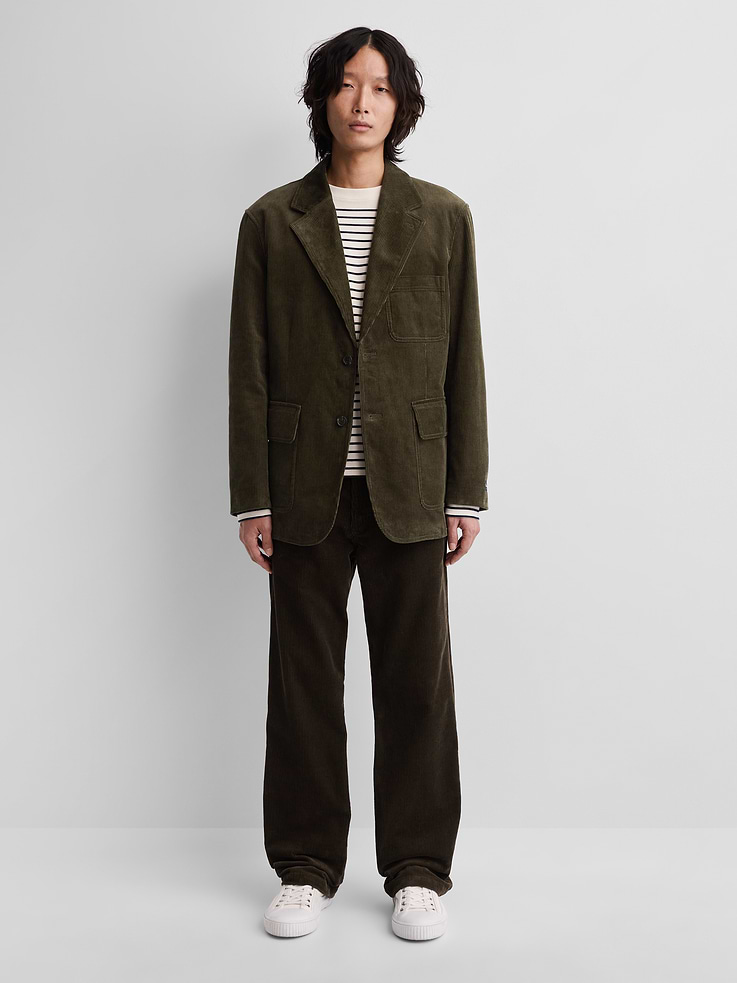 Image 4 of 9, Gap × A.P.C. Corduroy Blazer