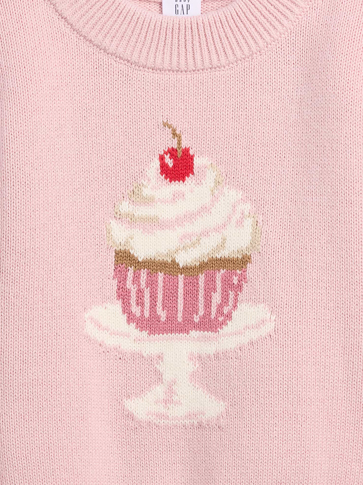 Image 4 of 4, Baby & Toddler Crew Sweater