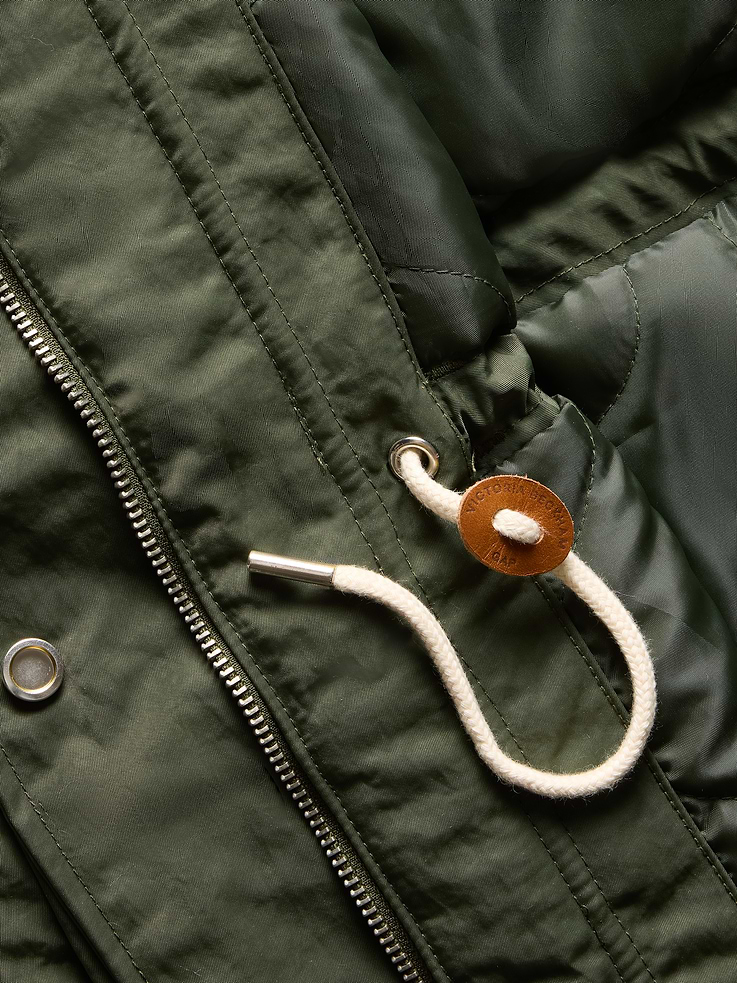 Image 7 of 9, Gap × Victoria Beckham Oversized Parka Jacket