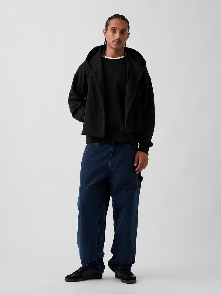 Image 2 of 8, Adult VintageSoft Scarf Oversized Hoodie