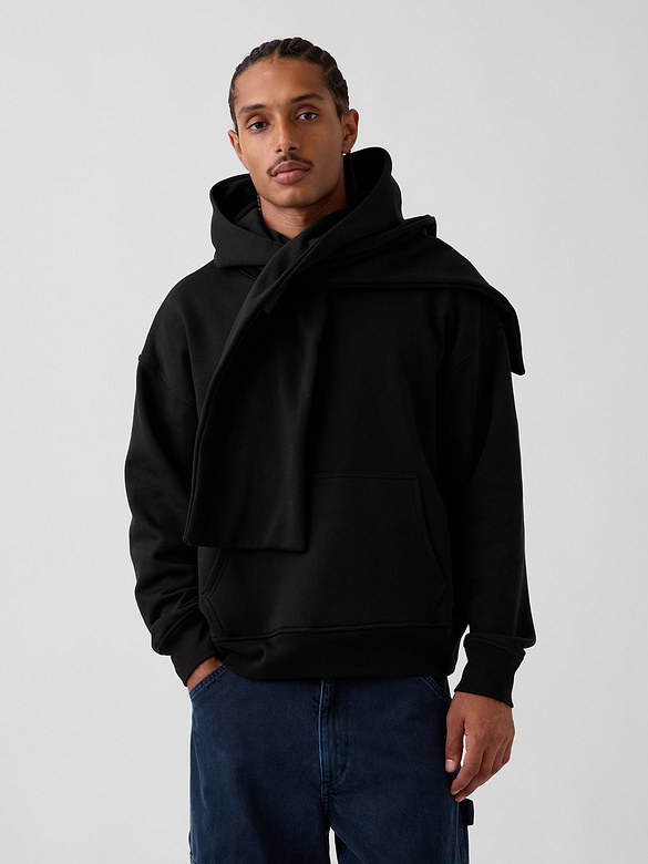 Adult VintageSoft Scarf Oversized Hoodie