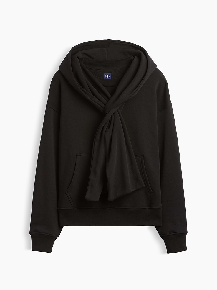 Image 7 of 8, Adult VintageSoft Scarf Oversized Hoodie