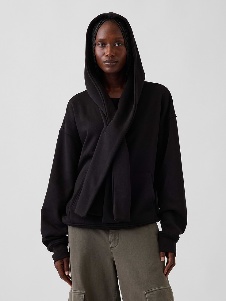 Image 6 of 8, Adult VintageSoft Scarf Oversized Hoodie