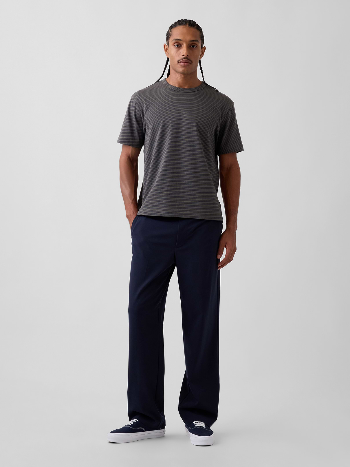 365 E-Waist Loose Trousers