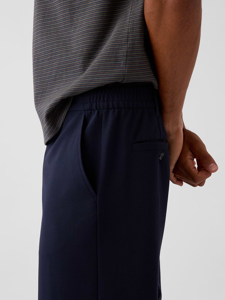 Image 6 of 7, 365 E-Waist Loose Trousers