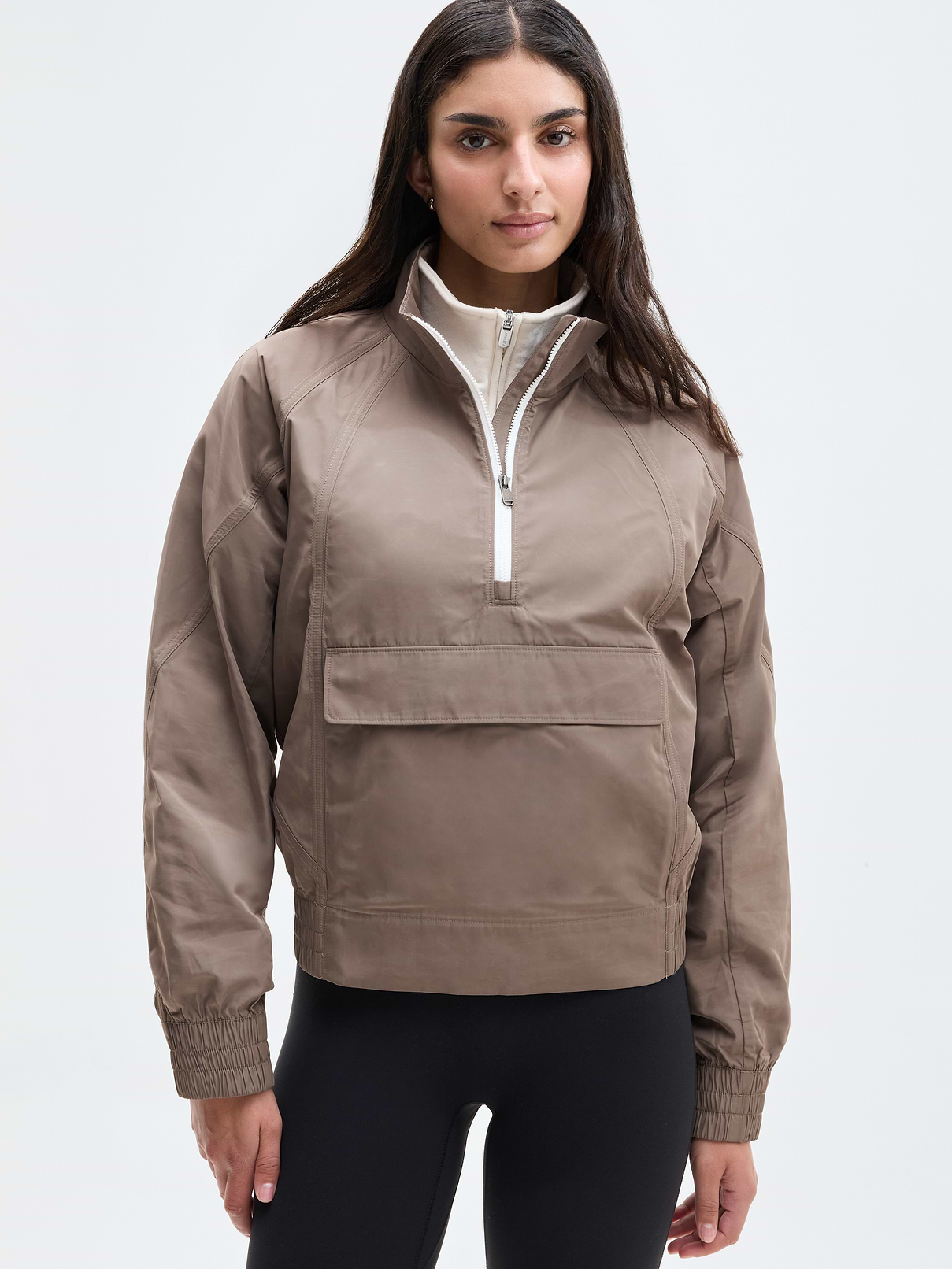 Image 1 of 3, FOR: Commuting, work, and travel, FEEL: Recycled polyester fabrication is sleek with a soft hand-feel, FAVE: Chest pocket keeps essentials close, Product #1190908