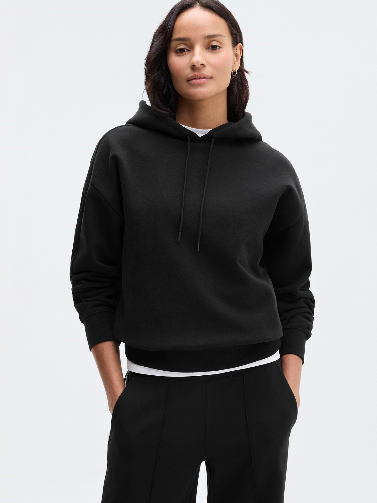Image 1 of 3, FOR: Lounge and everyday movement, FEEL: Plush stretch fleece has a soft, brushed interior, FAVE: New and improved fit, plus streamlined side pockets, Product #1177757