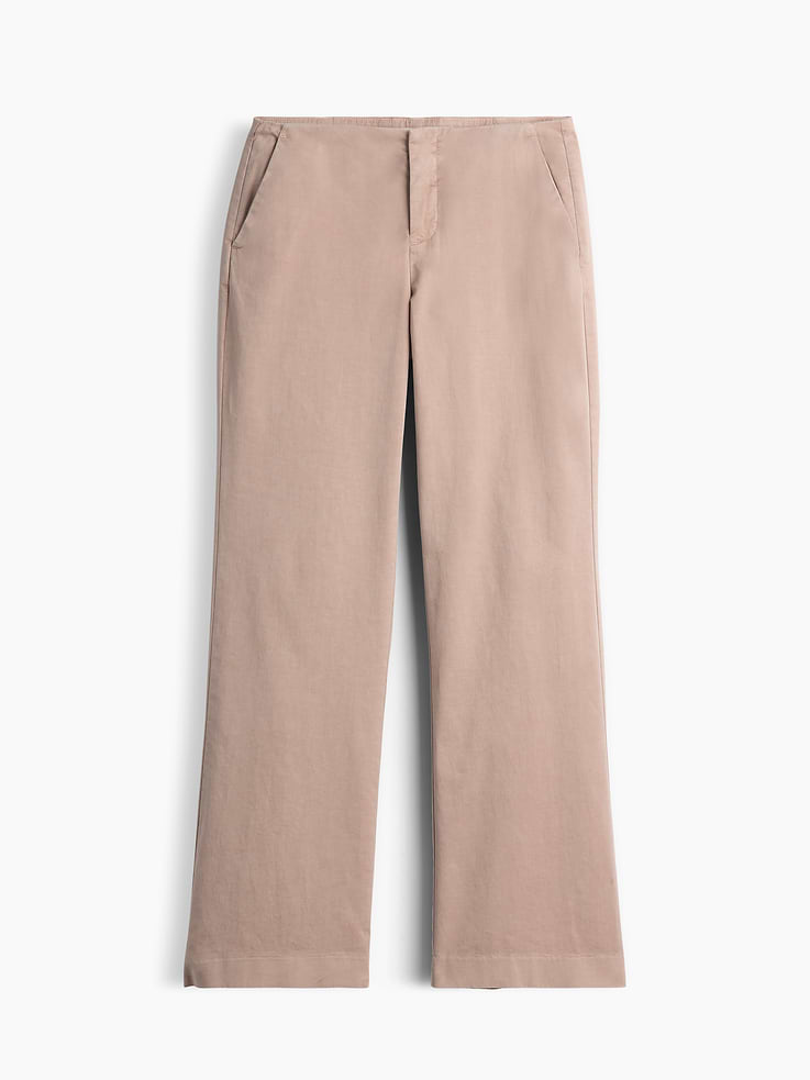 Image 6 of 6, Low Rise Relaxed Flare Pants