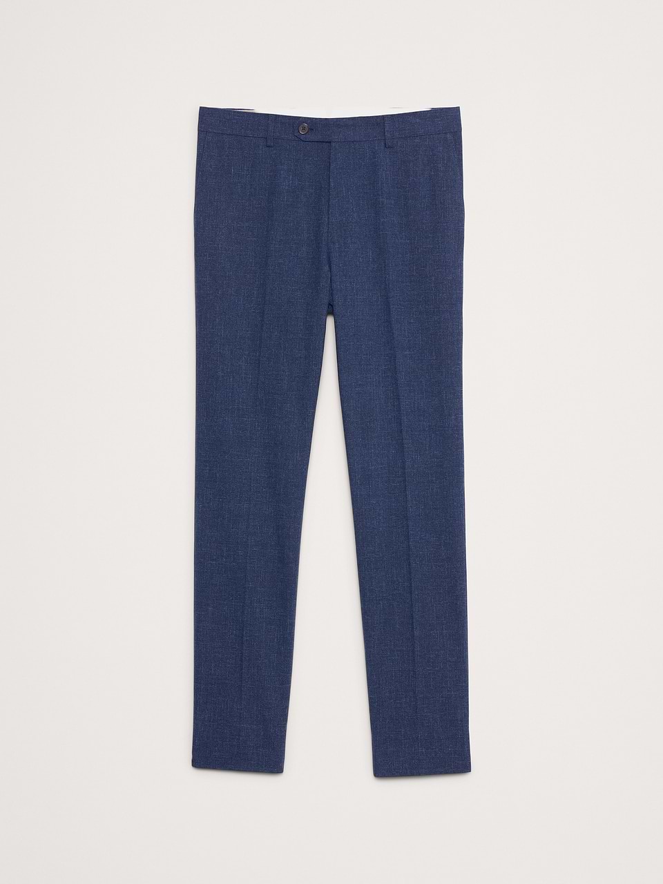 Banana Republic Men's Slim Wrinkle-Resistant Dress Pant Navy Blue Size 32W 32L