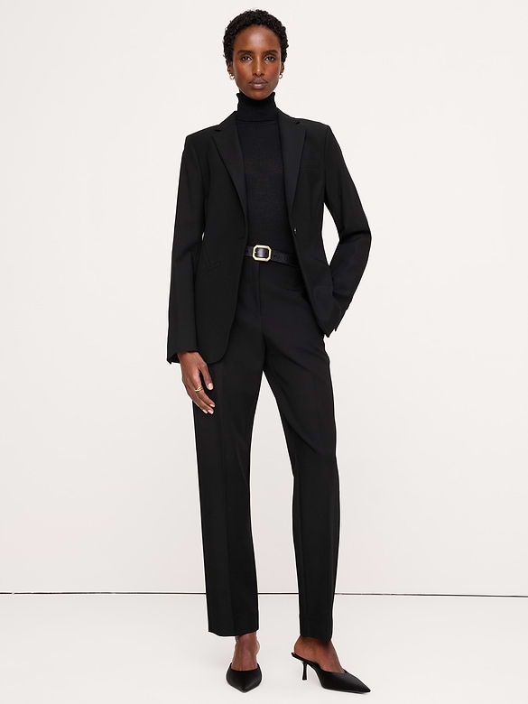 Ultra High-Rise Modern Slim City Stretch Ankle Pant