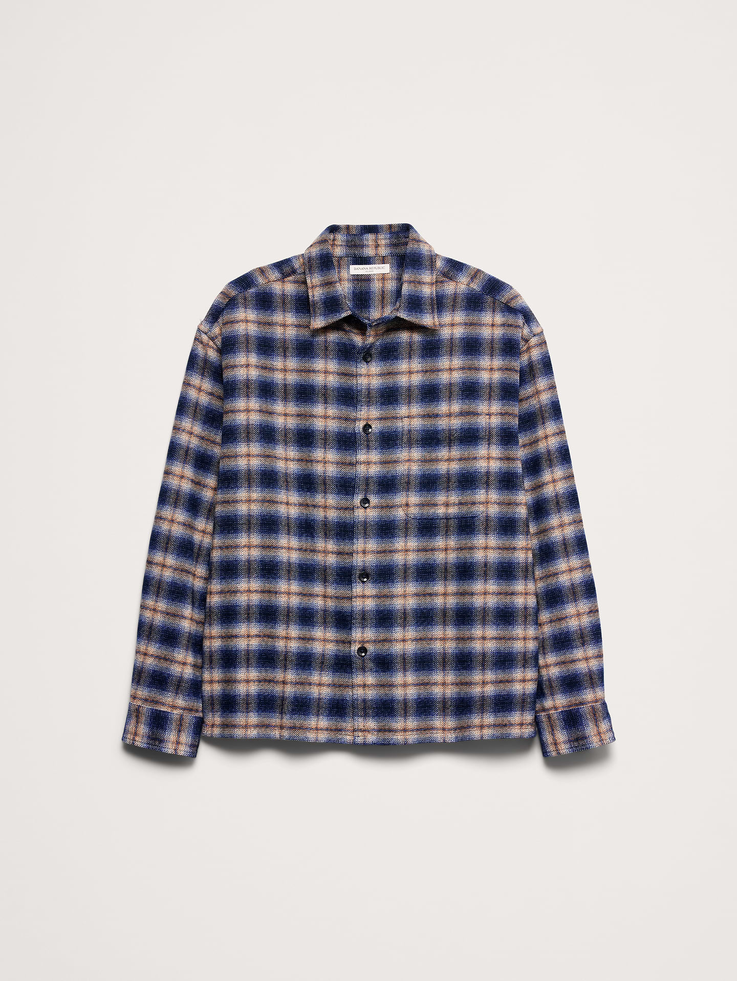Image 5 of 5, Relaxed-Fit Flannel Shirt