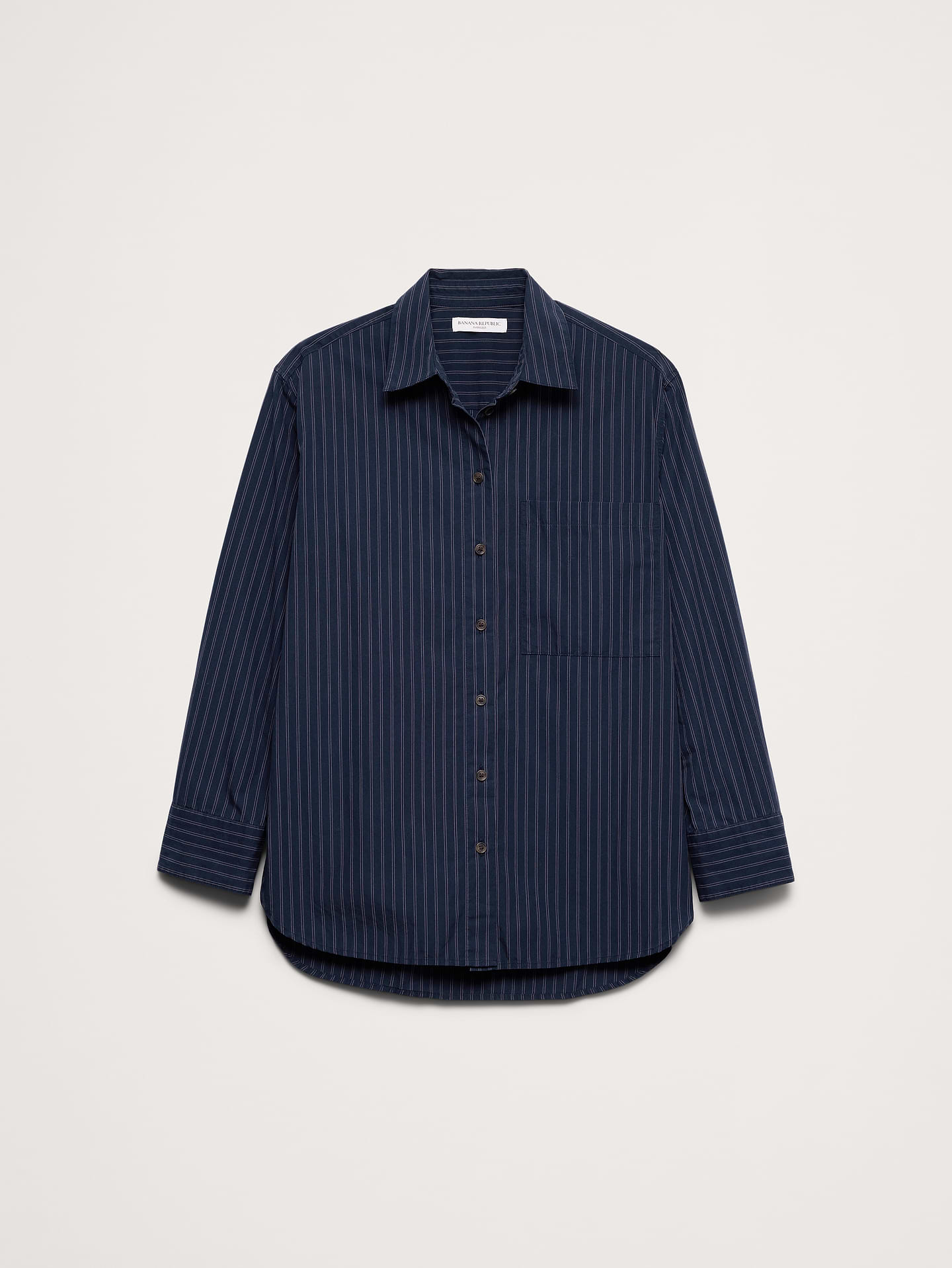 Image 4 of 8, The Oversized Shirt in Cotton Poplin