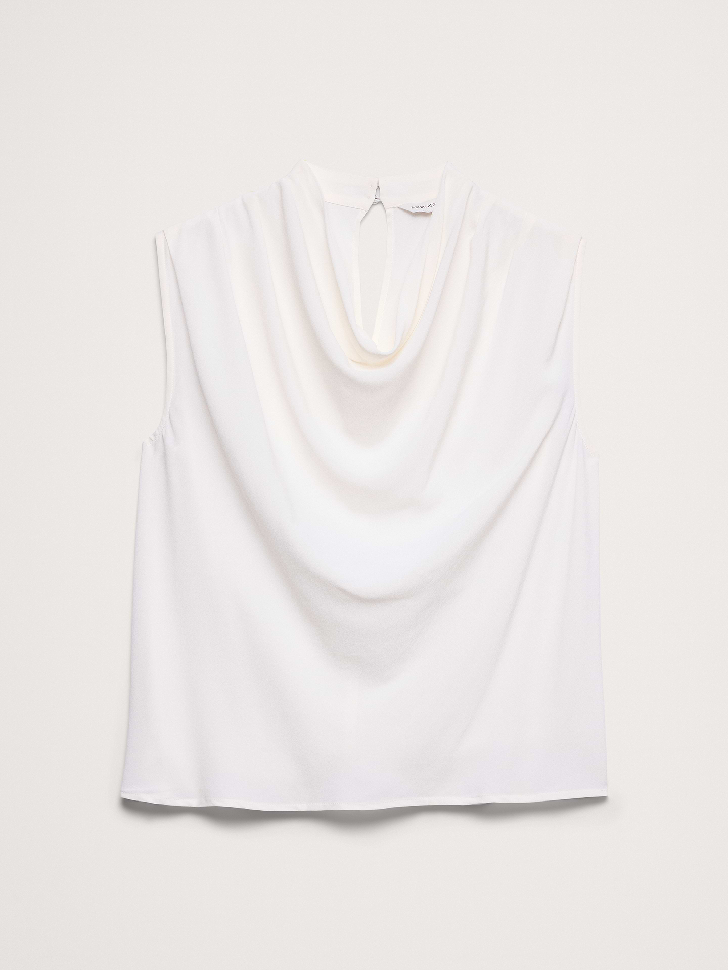 Image 7 de 7, Camisole drapée à col cagoule