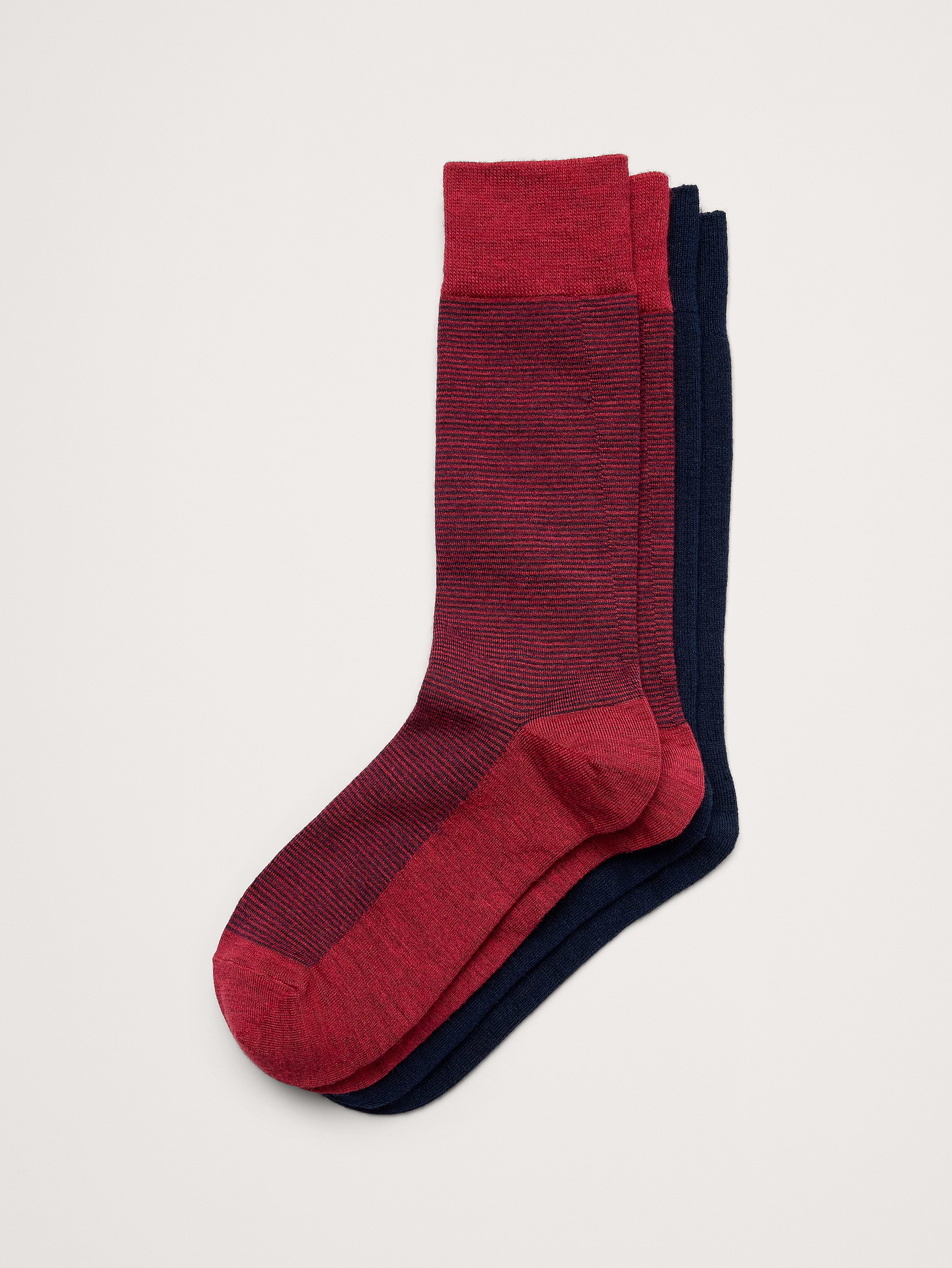 Image 1 of 1, This sock is knitted from our best-selling blend of beautiful Merino wool and TENCEL™ modal, which adds softness and a smooth finish., Set of 2 pairs., Product #906938