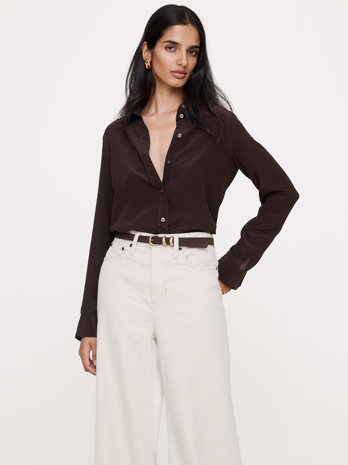 Matte Silk Shirt
