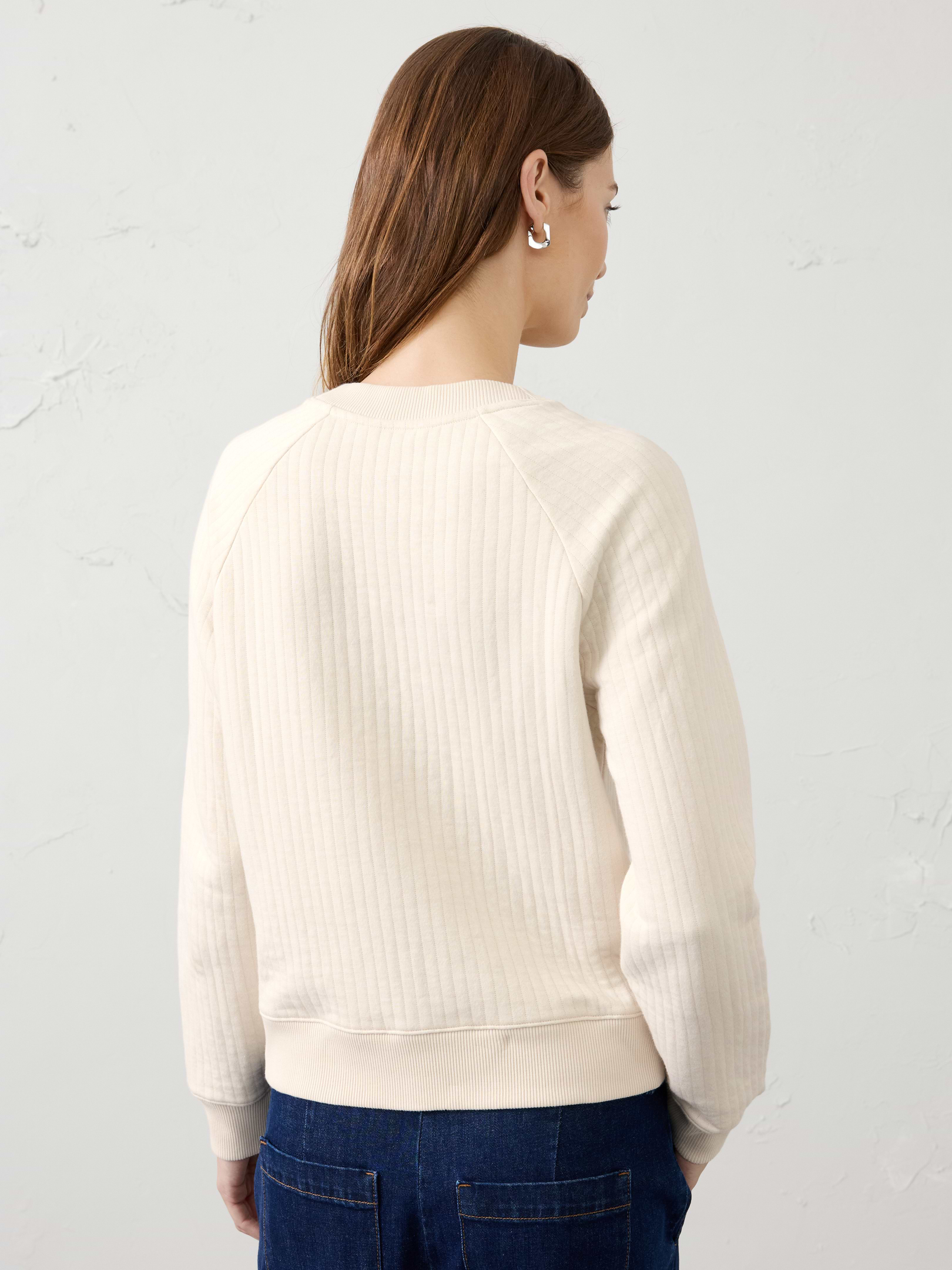 Image 2 of 3, Quilted Sweatshirt