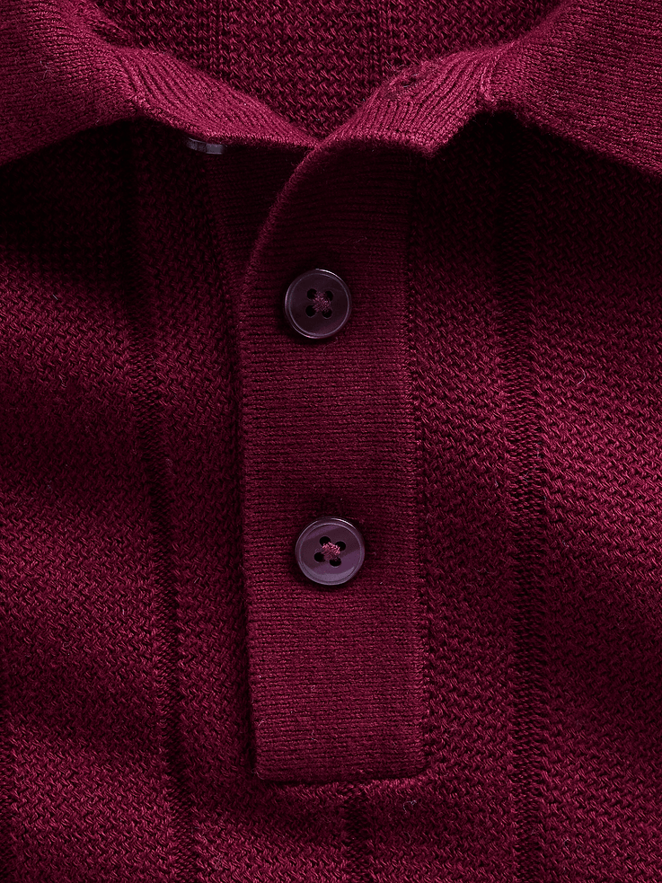 Image 4 of 5, Polo Sweater Shirt