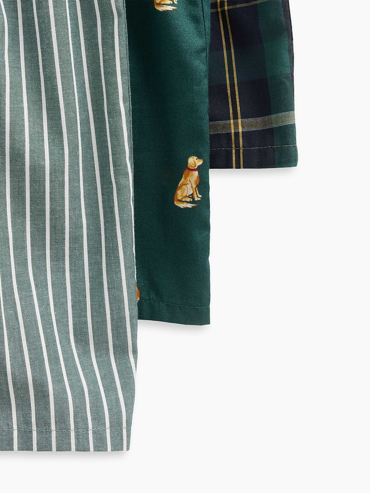 Image 2 of 2, 4.5" Poplin Boxers (3-Pack)