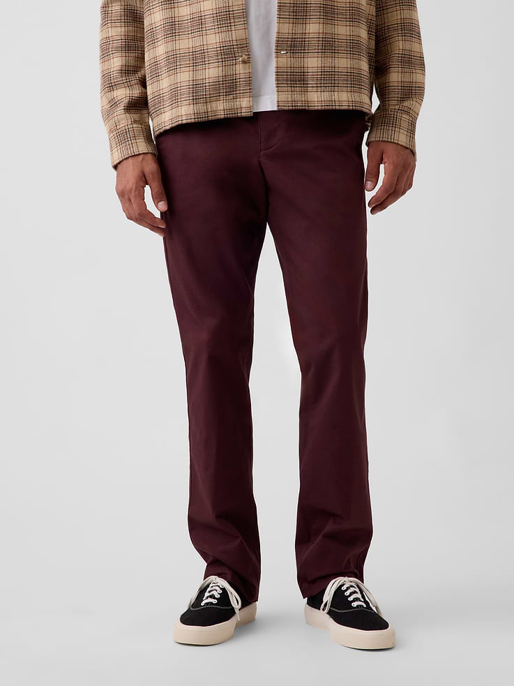 Image 2 of 7, Modern Straight Khakis