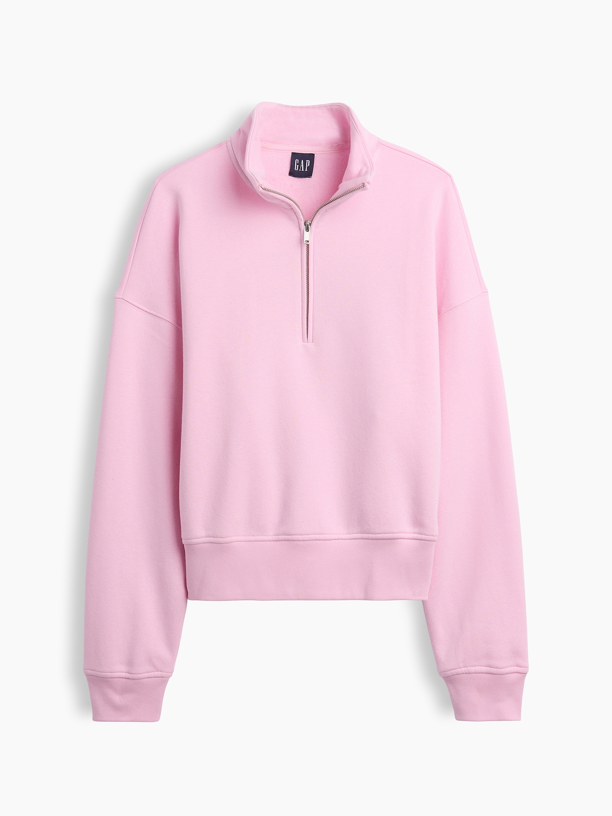 VintageSoft Oversized Half-Zip Wedge Pullover | Gap